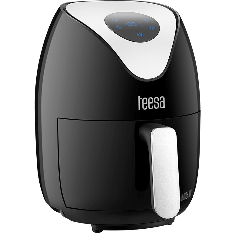 Friteuza Cu Aer Cald Teesa 1.8l Digital Gatire Prăjire Coacere Afișaj LCD Negru — imaginea 4