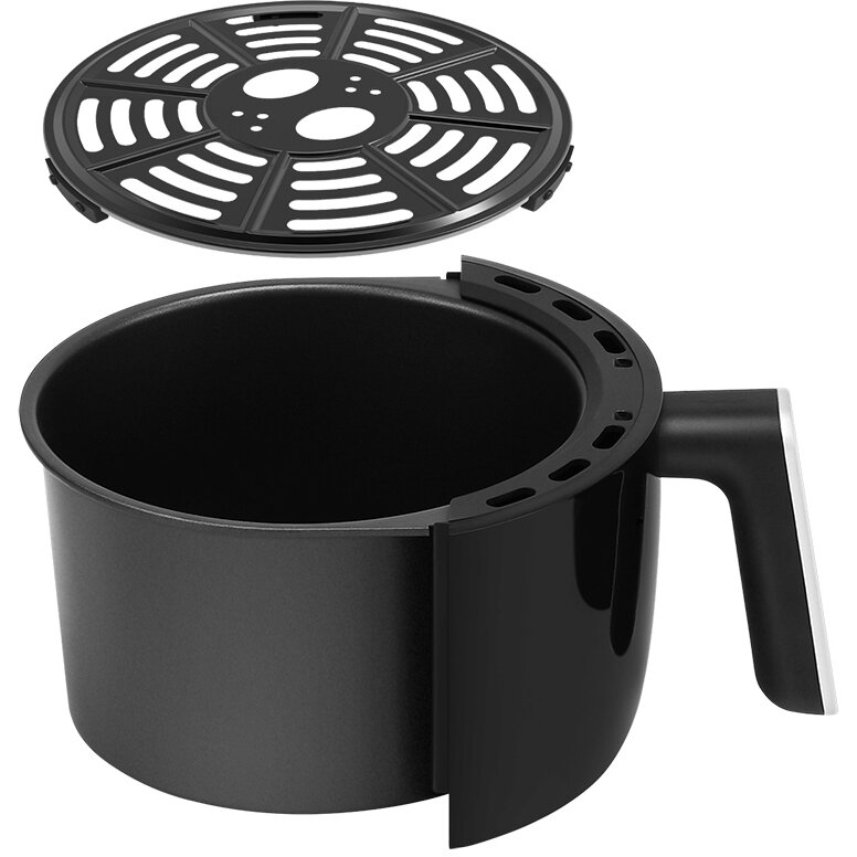 Friteuza Cu Aer Cald Teesa 1.8l Digital Gatire Prăjire Coacere Afișaj LCD Negru — imaginea 6
