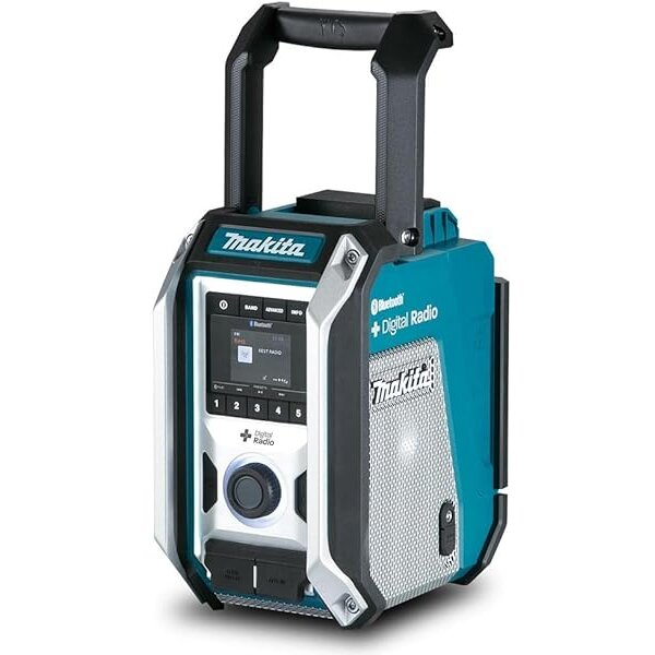 Radio Portabil de Santier DMR115 FM/DAB+ IP65 Albastru/Negru