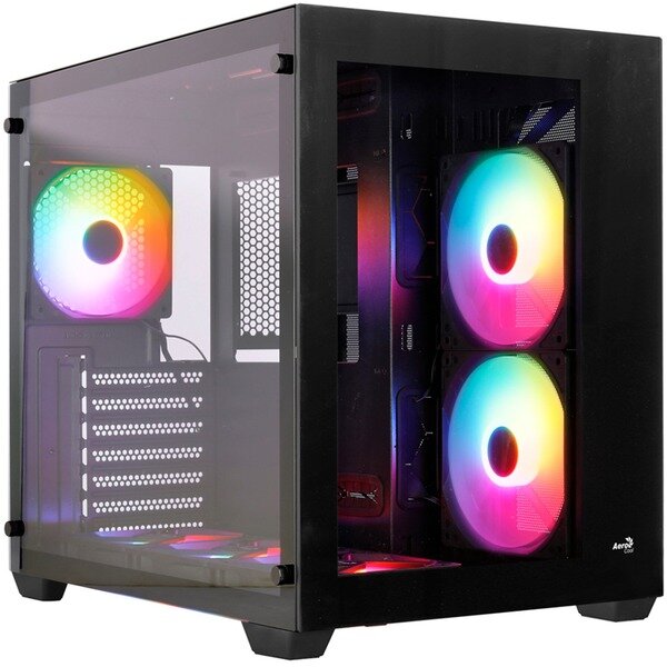 Carcasa Dryft-BK-v1  Tower    ATX RGB NEgru