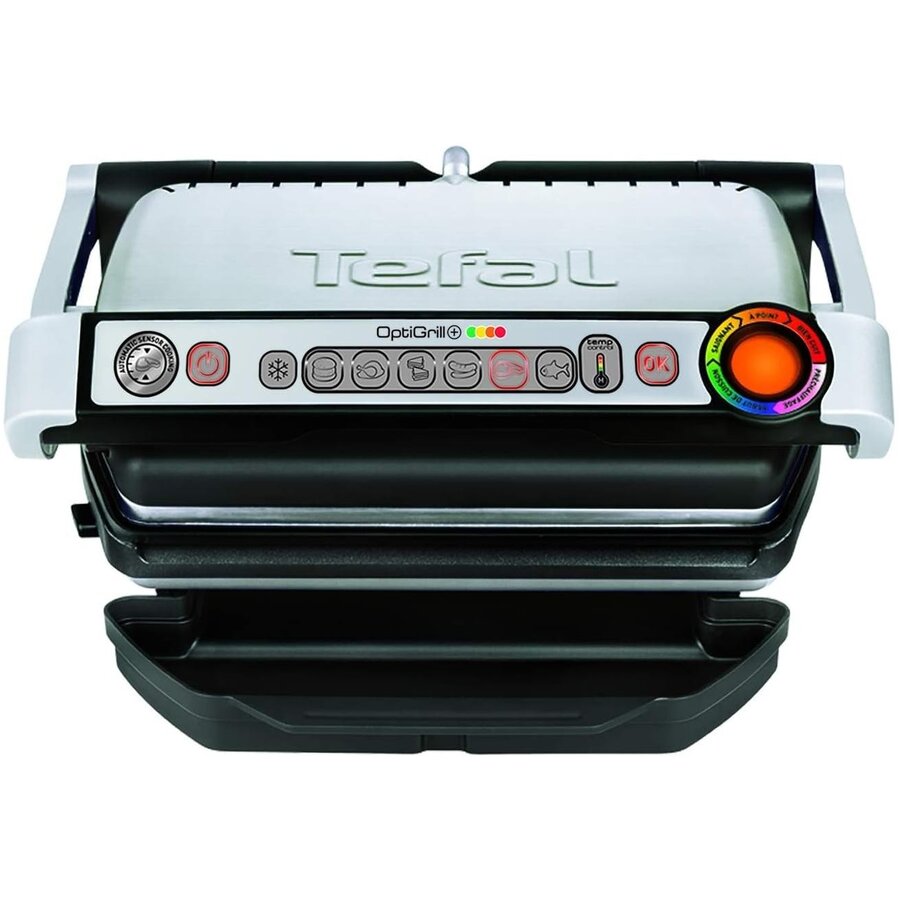 Gratar Electric Opti Grill GC716D12 2000W 6 Programe Negru/Argintiu