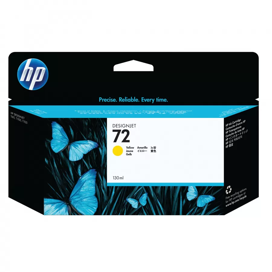 Cartuș Cerneală HP 72 C9373A 130ML Yellow