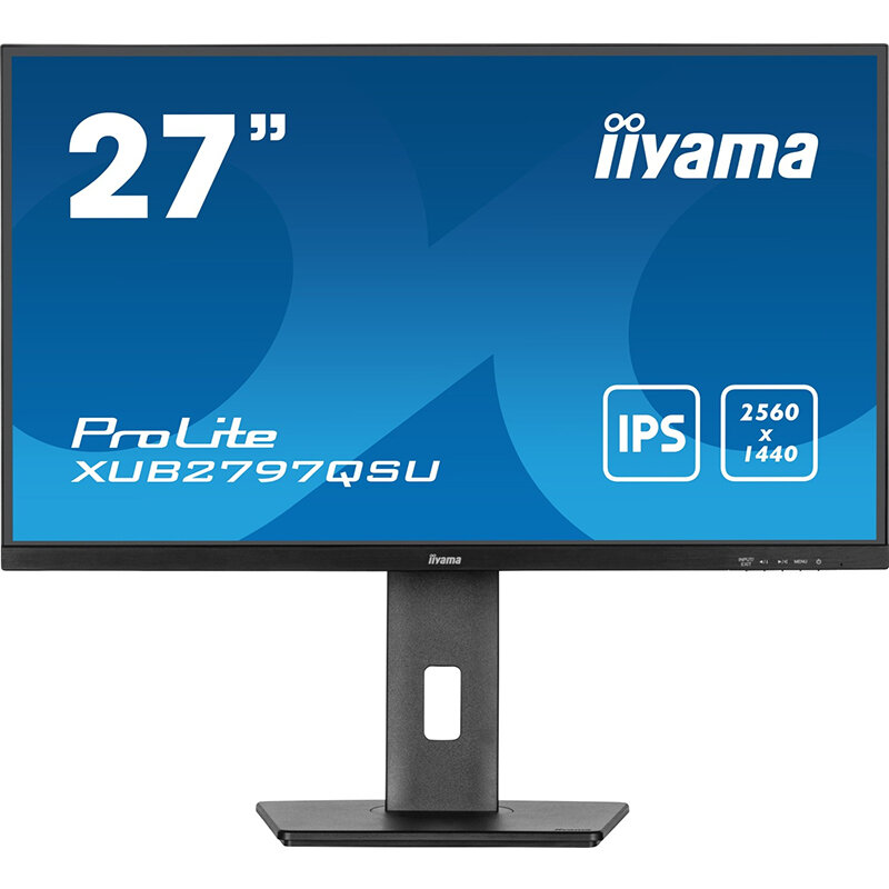 Monitor LED ProLite XUB2797QSU-B1 27 inch QHD IPS 1ms 100Hz Black