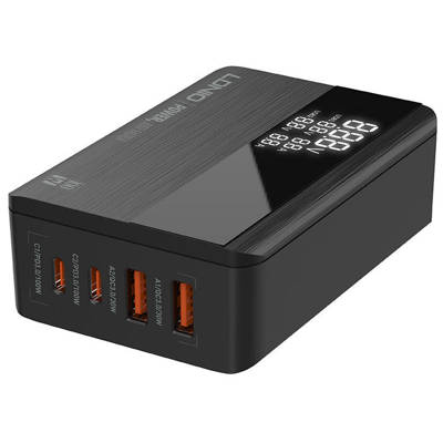 Incarcator Desktop charger LDNIO GaN A4809C 100W Negru