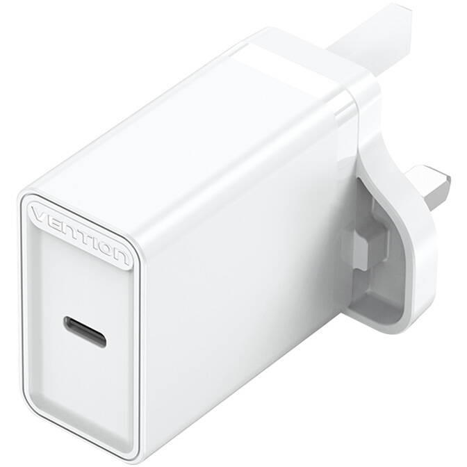 Incarcator FADW0-UK  USB-C   20W UK Alb