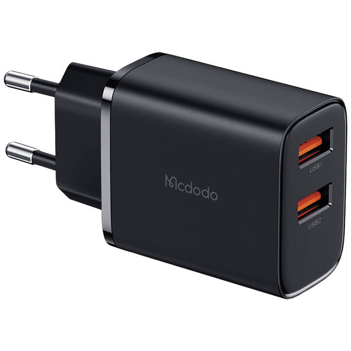 Incarcator CH-5070 USB-A x2    12W Negru