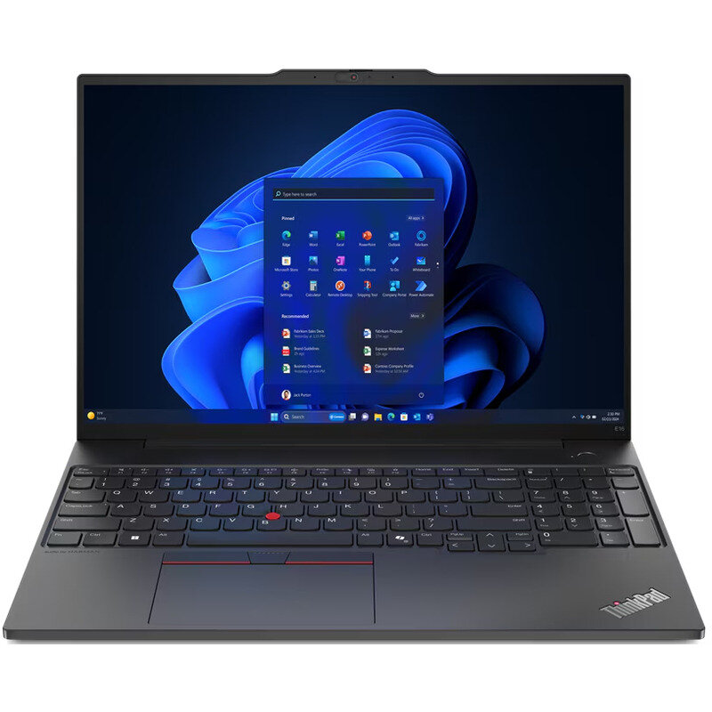 Laptop ThinkPad E16 Gen 2 16 inch WUXGA AMD Ryzen 7 7735HS 32GB DDR5 1TB SSD AMD Radeon 680M Black