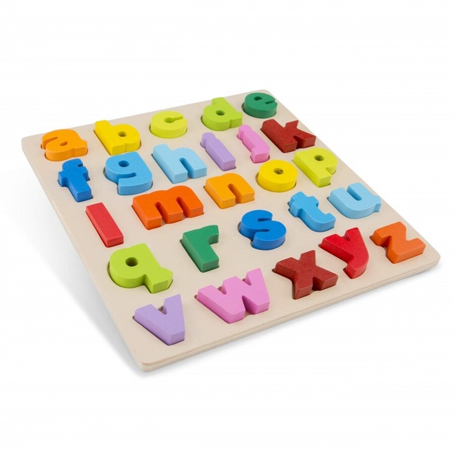 Puzzle New Classic Toys Alfabet Litere Mici 2 Ani+