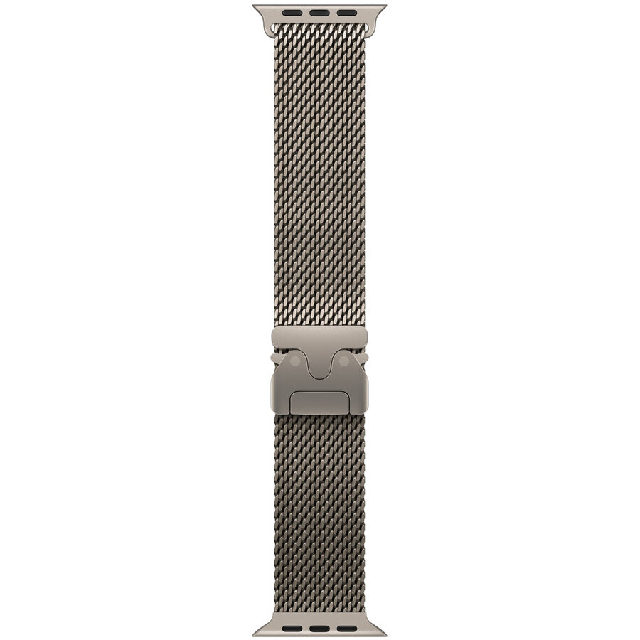 Curea smartwatch Watch 49mm Milanese Loop Natural Titanium Milanese Loop - Large