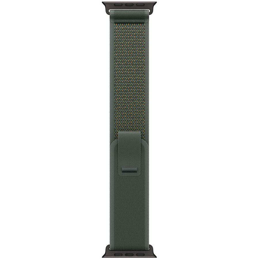 Curea smartwatch Watch 49mm Loop: Green Trail Loop - M/L - Black Titanium Finish