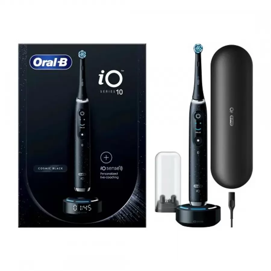Periuta De Dinți Electrica Oral-B iO10 Cu Carcasa De Călătorie De Încărcare Negru