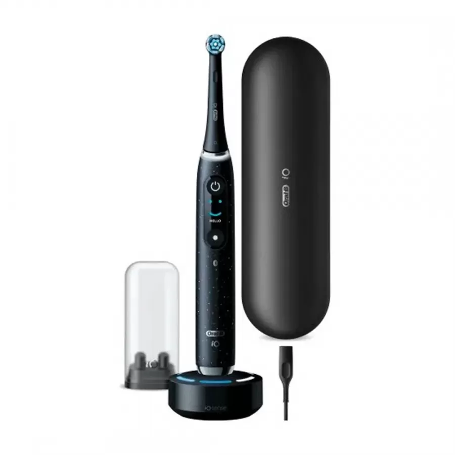 Periuta De Dinți Electrica Oral-B iO10 Cu Carcasa De Călătorie De Încărcare Negru — imaginea 4