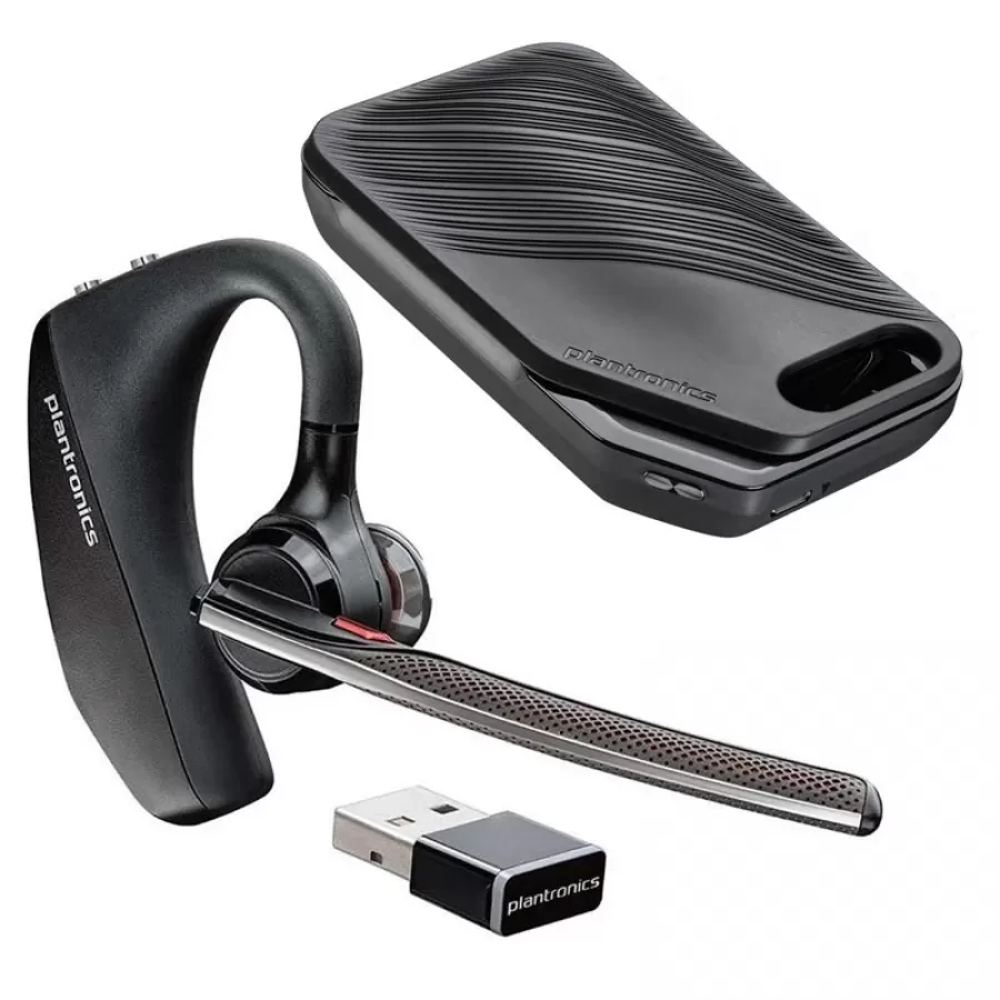 Casca Bluetooth Plantronics/Poly Voyager 5200 206110-102 Negru