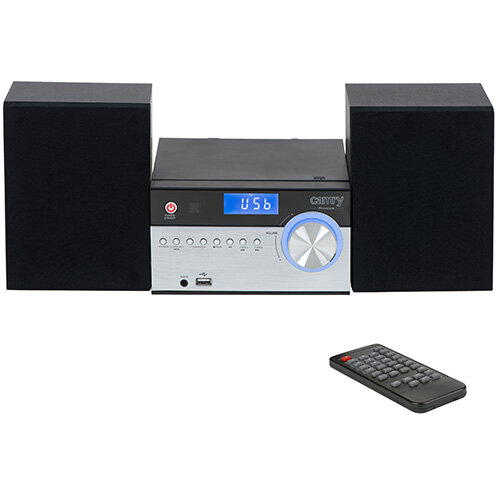 Mini Sistem Audio Hi-Fi CR1173 Bluetooth CD-ROM USB Radio FM/AM Stereo X-Bass 28W Negru