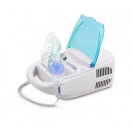 Inhalator Nebulizator Silentios Cu Compresor Alb