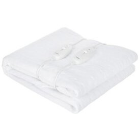 Patura Cu Incalzire Electrica EB360 140x160cm 3 Trepte De Incalzire 2x60W Protectie La Supraincalzire Alb