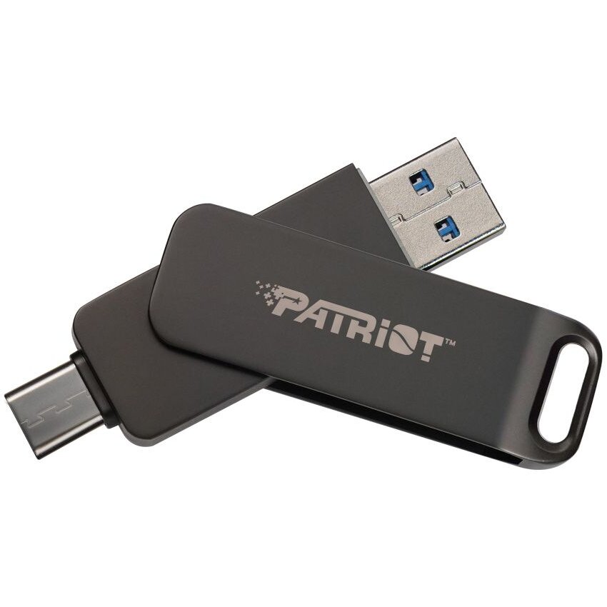 Memorie USB Rage R550 256GB Dual USB A+C 100MBs Negru