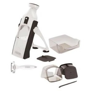 Feliator Multifunctional Livington Turbo Cut pentru Taiere Precisa Alb/Negru