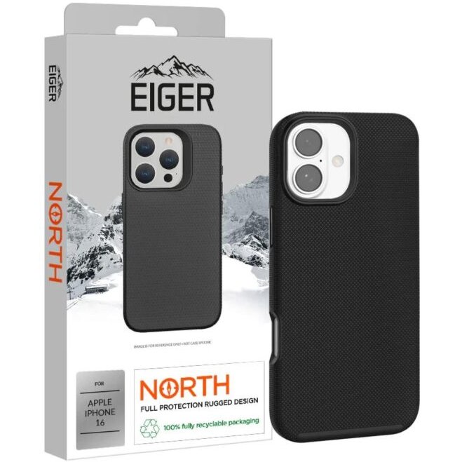 Husa Eiger North Case pentru iPhone 16 Negru