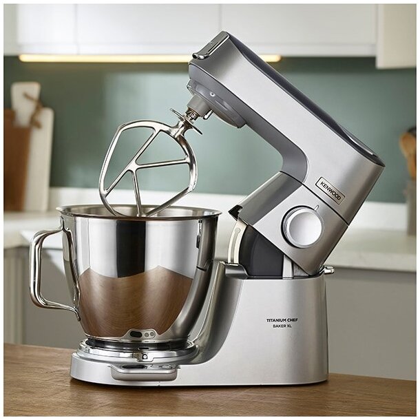 Mixer cu Bol Kenwood KVL85.004SI Cronometru Bol Din Oțel Inoxidabil 1200W 7l Argintiu — imaginea 5