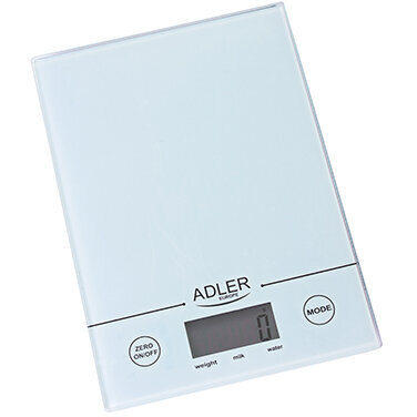 Cantar Bucatarie AD 3138 5kg LCD Display Auto-zero/Auto-off Alb