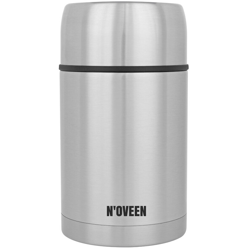 Termos pentru Supa / Mancare TB951 Capacitate 800ML Perete Dublu Inox Husa Transport Argintiu