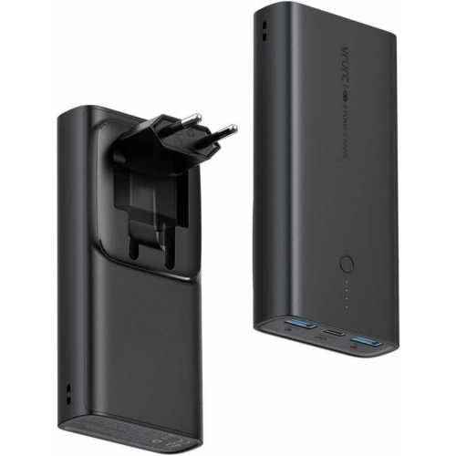 Acumulator Extern ACE W1146 10000mAh 2x USB 1x USB-C Negru