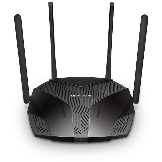 Router Wireless MERCUSYS MR70X AX1800 Viteze De Ultima Generatie 1.8Gbps Negru