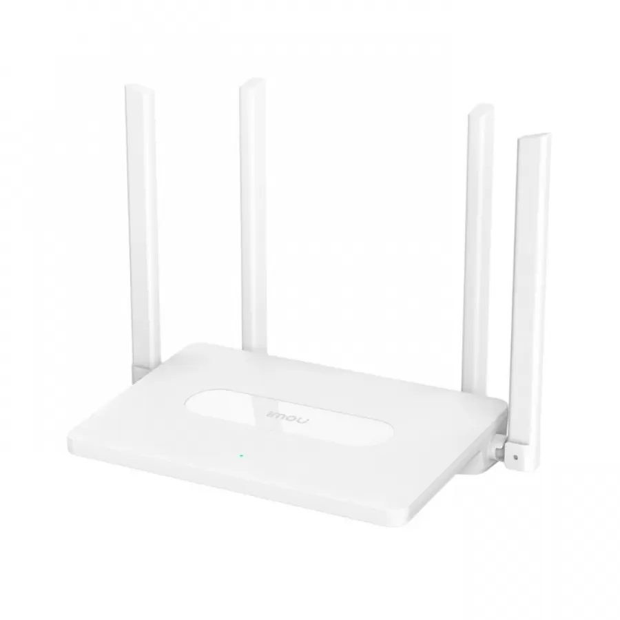 Router Wireless IMOU HR12G AC1200 Dual Band Gigabit 4 Antene Alb — imaginea 3