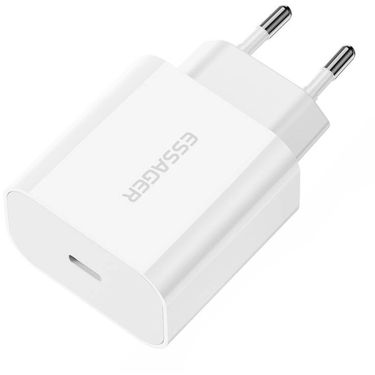 Incarcator USB-C 20W  PD   Alb