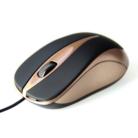 Mouse Plano USB Optical 800DPI Auriu