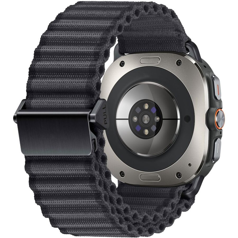 Accesoriu smartwatch Weave Pro compatibila cu Samsung Galaxy Watch Ultra 47mm Black