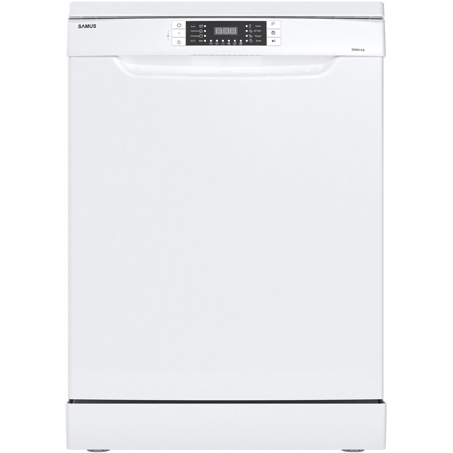 Masina De Spalat Vase SDW614.8 47dB Extra Uscare Clasa E 8 Programe 14 Seturi Alb