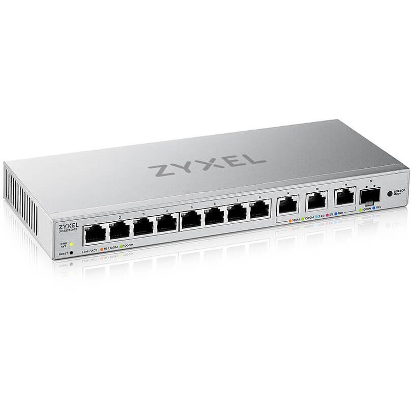 Switch XGS1250-12 Managed 10G Ethernet (100/1000/10000) Gri