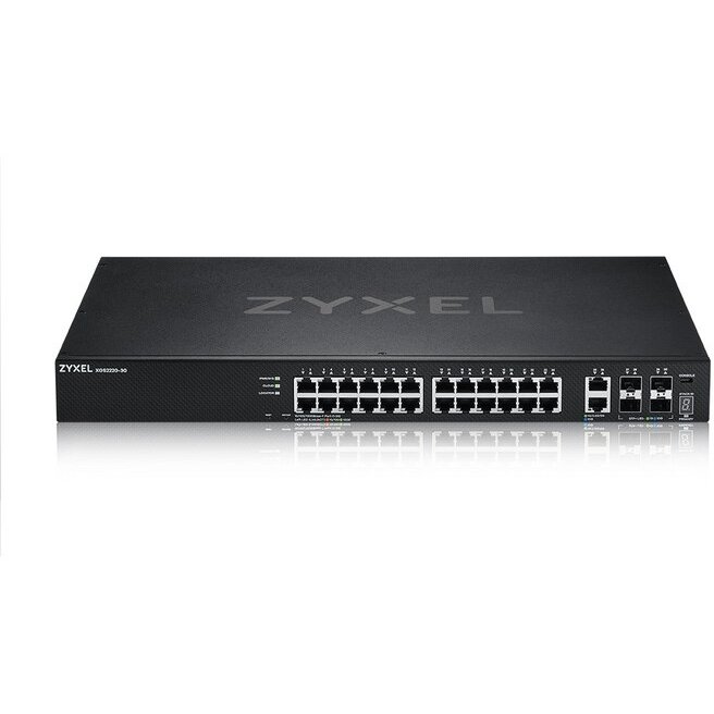 Switch XGS2220-30 Managed L3 Gigabit Ethernet (10/100/1000) Negru