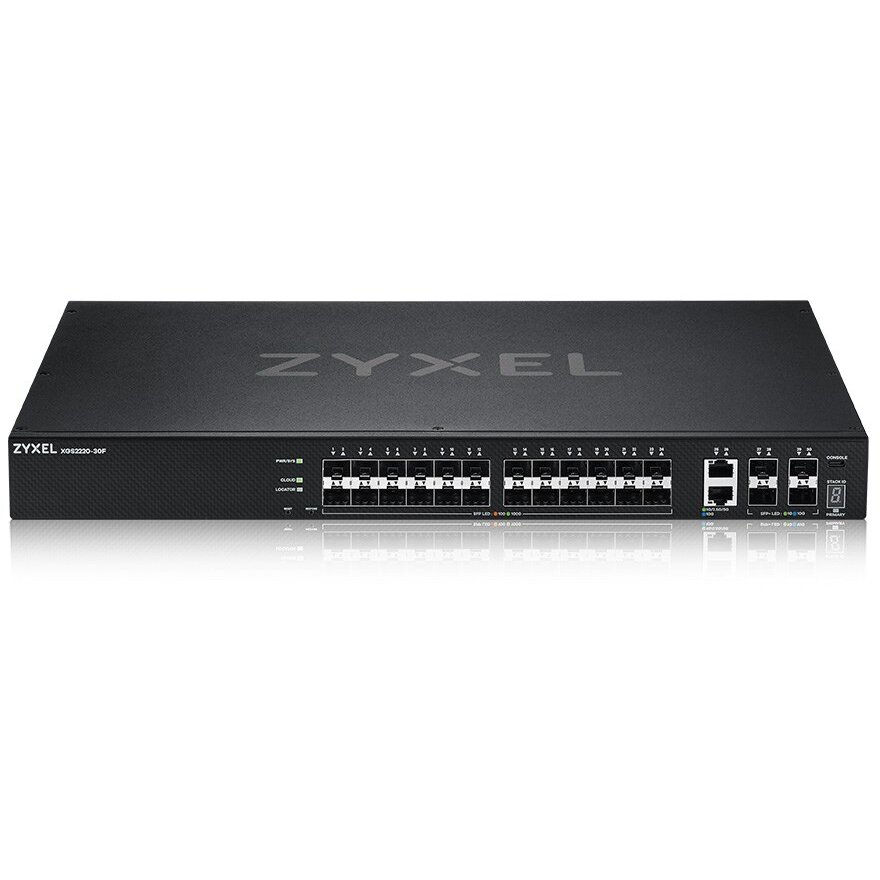 Switch XGS2220-30F Managed L3 Negru
