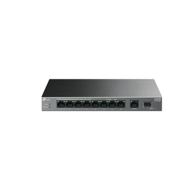 Switch 8-PORT GIGABIT 8- PoE+ Negru