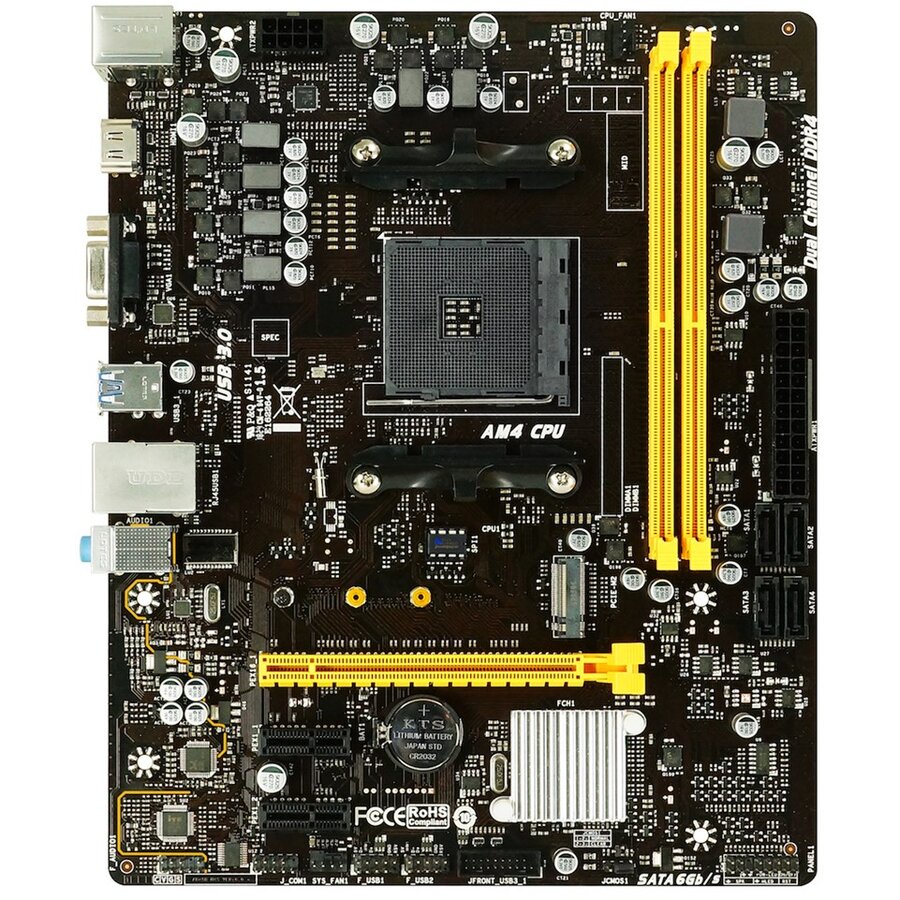 Placa De Baza B450MH AMD B450 Socket AM4 micro ATX