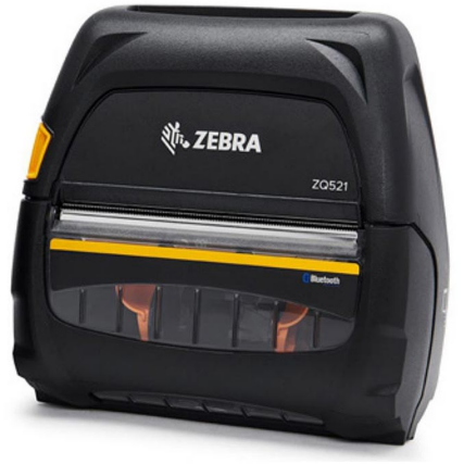 Imprimanta De Etichete ZQ521 Latime 4.45inch / 113mm USB  Bluetooth 4.1 Wi-Fi Acumulator Li-Ion Negru