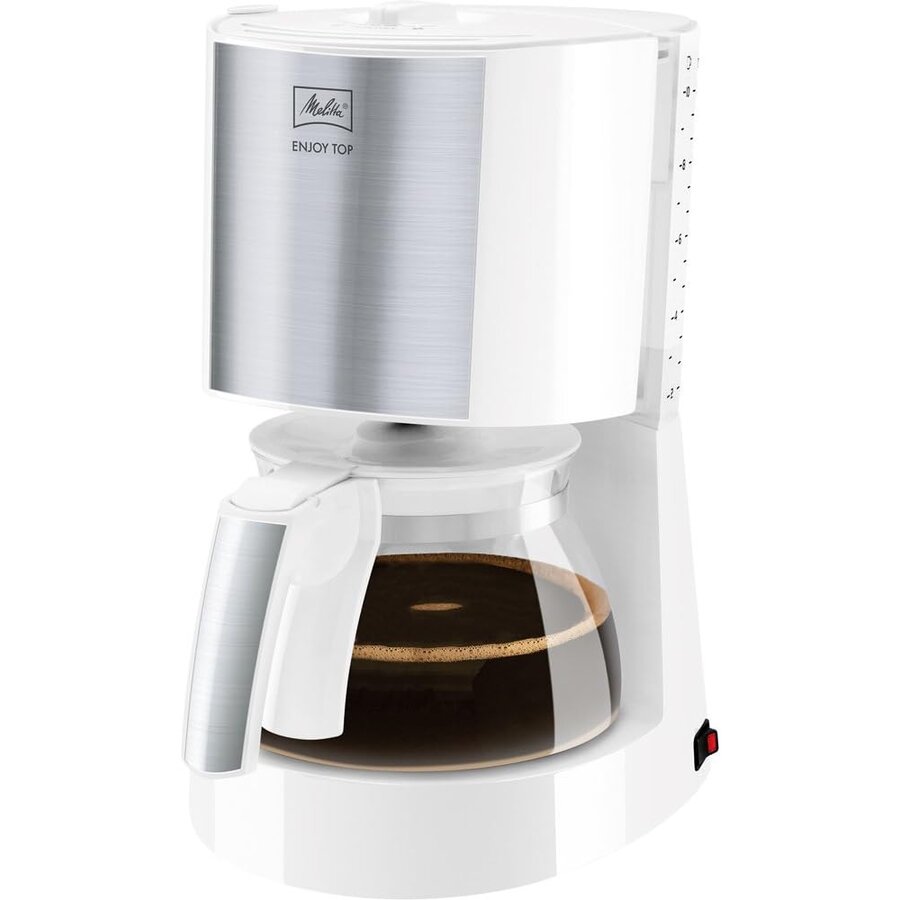 Cafetiera Enjoy Top Glass Chef 1017-03 1.2L Alb