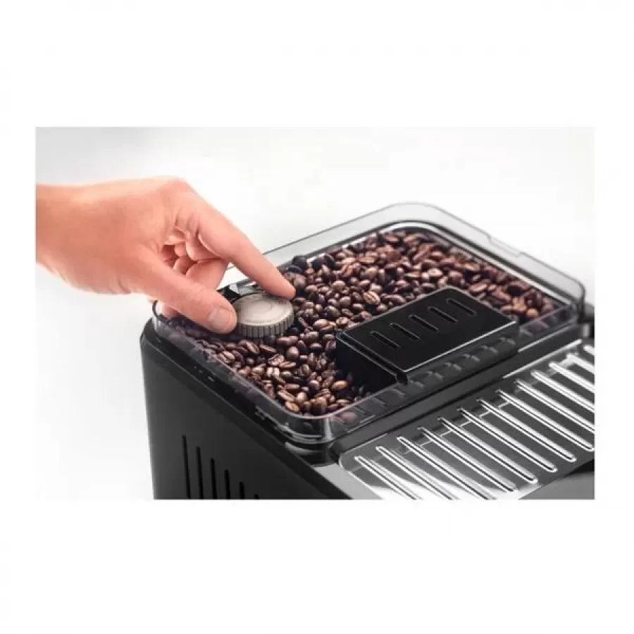 Espressor Automat Delonghi ECAM 450.86.T Eletta Explore 1.8L 19 Bar 2 Carafe Lapte Tehnologie LatteCrema Hot&Cool Coffee Link App 1450W Argintiu/Negru — imaginea 4