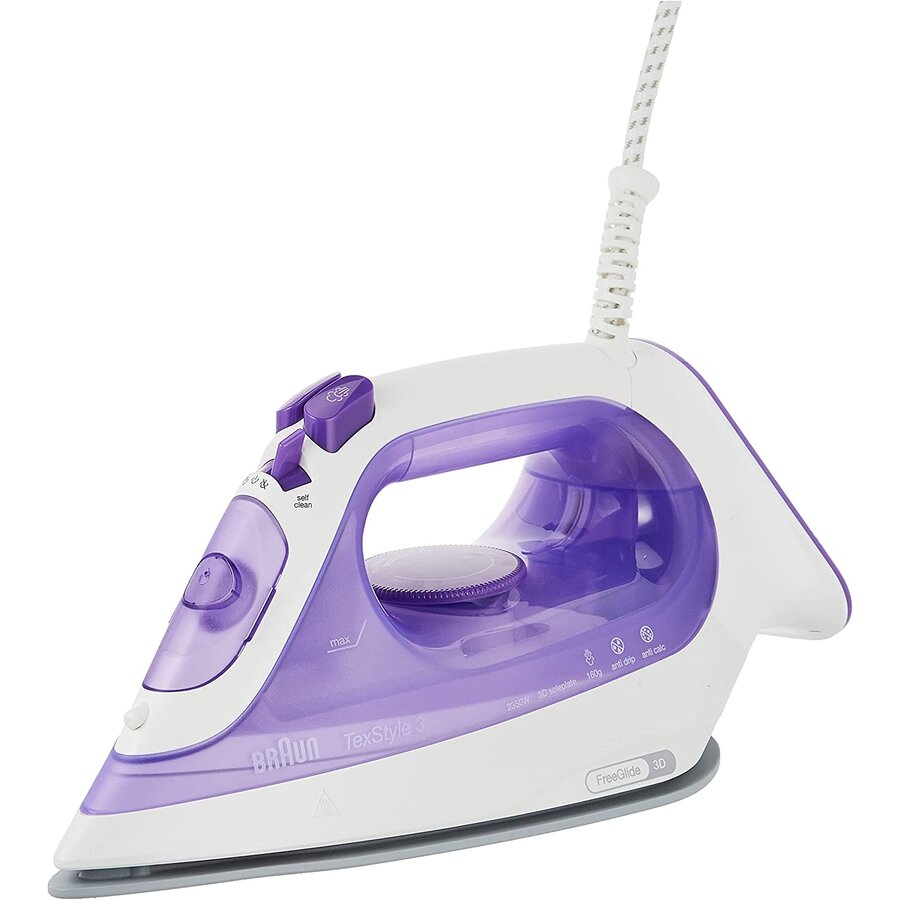 TexStyle 3 SI 3042 VI, steam iron (white/violet)