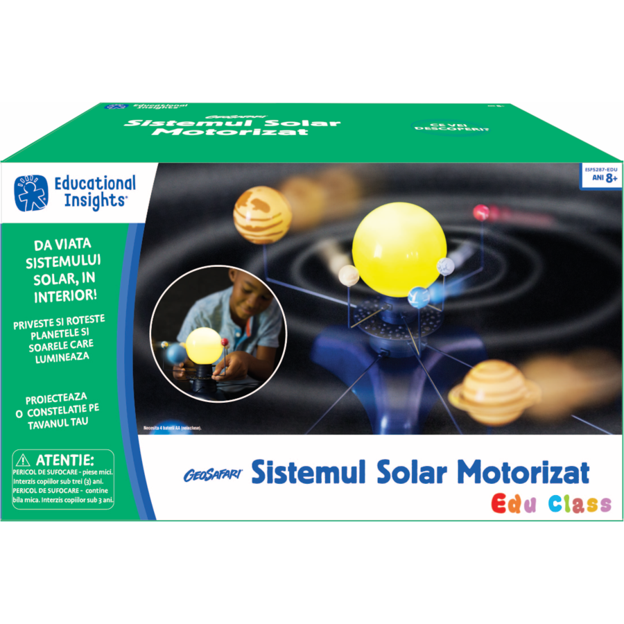 Jucarie Educativa Sistem solar motorizat