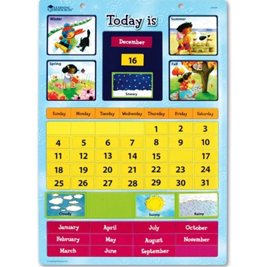 Jucarie Educativa Calendar educativ magnetic