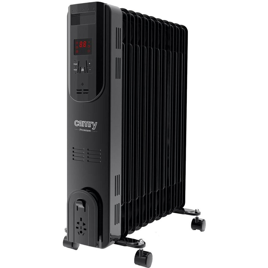 Calorifer Electric cu Ulei CR7813 11 Elementi 2500W Negru