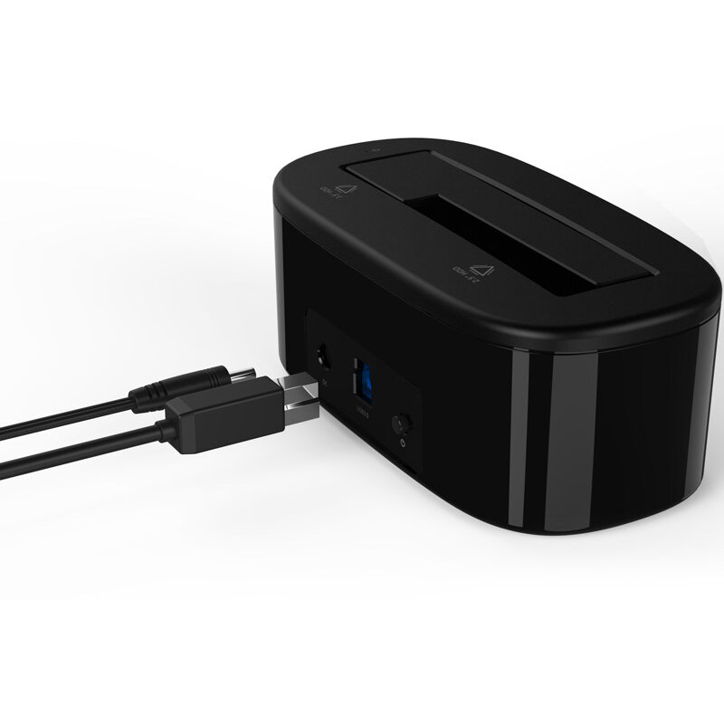 Rack Extern 6218US3-EU-BK-BP-IP pentru HDD / SSD de 2.5 / 3/5Inch Negru