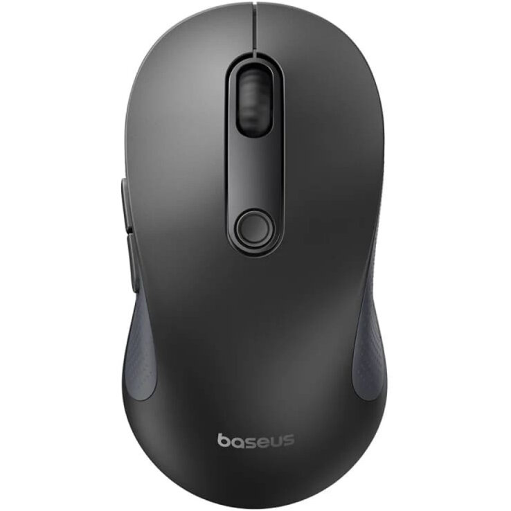 Mouse F02 PC Sau NB Wireless 2.4GHz Bluetooth Optic 800/1200/1600 Dpi Butoane/Scroll 4/1 Negru