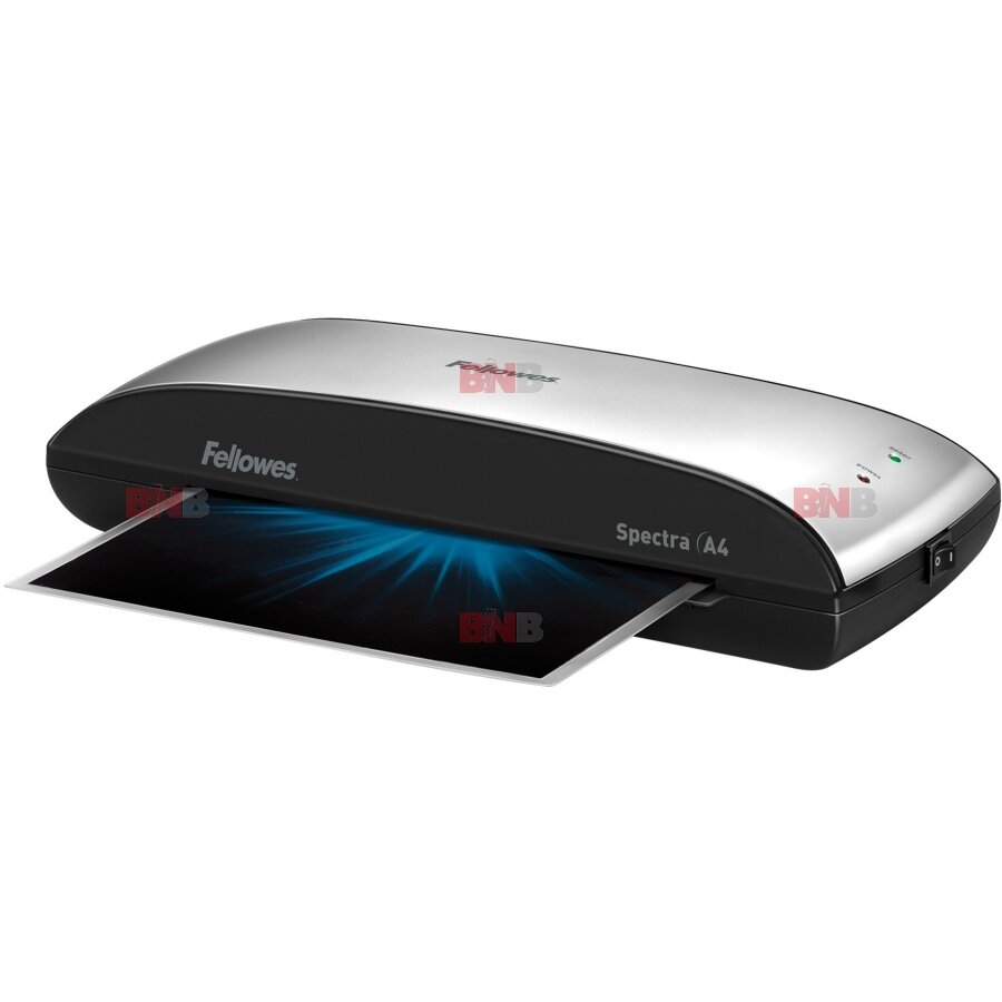 Laminator Fellowes 5737801 A4 2 Role 30cm/min Kit Folii Inclus Argintiu