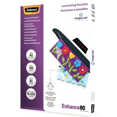 Folii Laminare 5306207 A3 Lucioase 80 Microni Enhance 100buc/Set