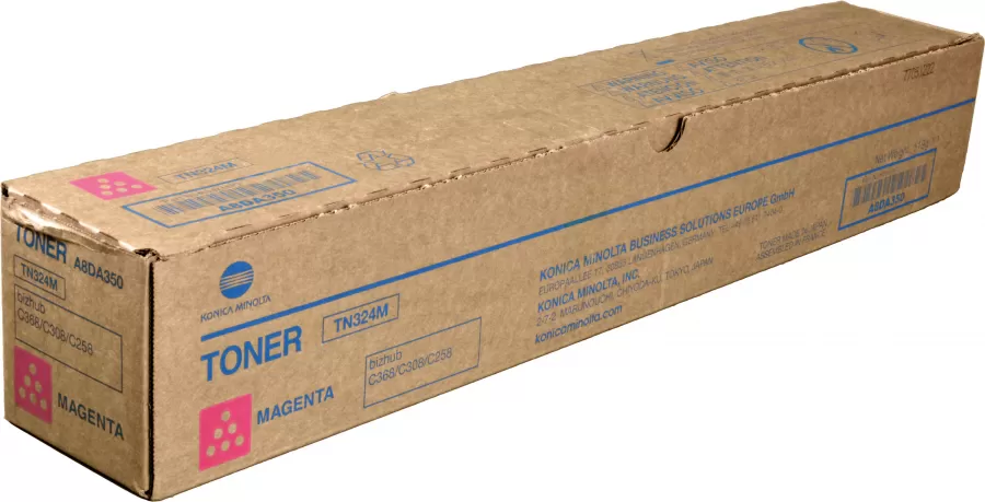 Toner Minolta TN324M A8DA350 Original 26000 Pagini Magenta